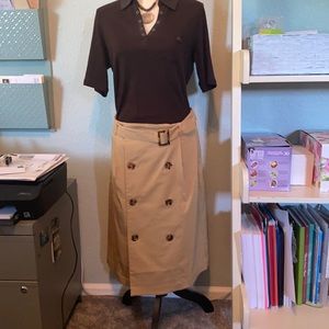Dress Barn tan skirt